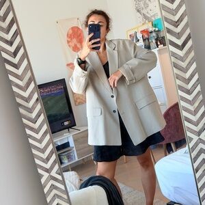 Zara over blazer